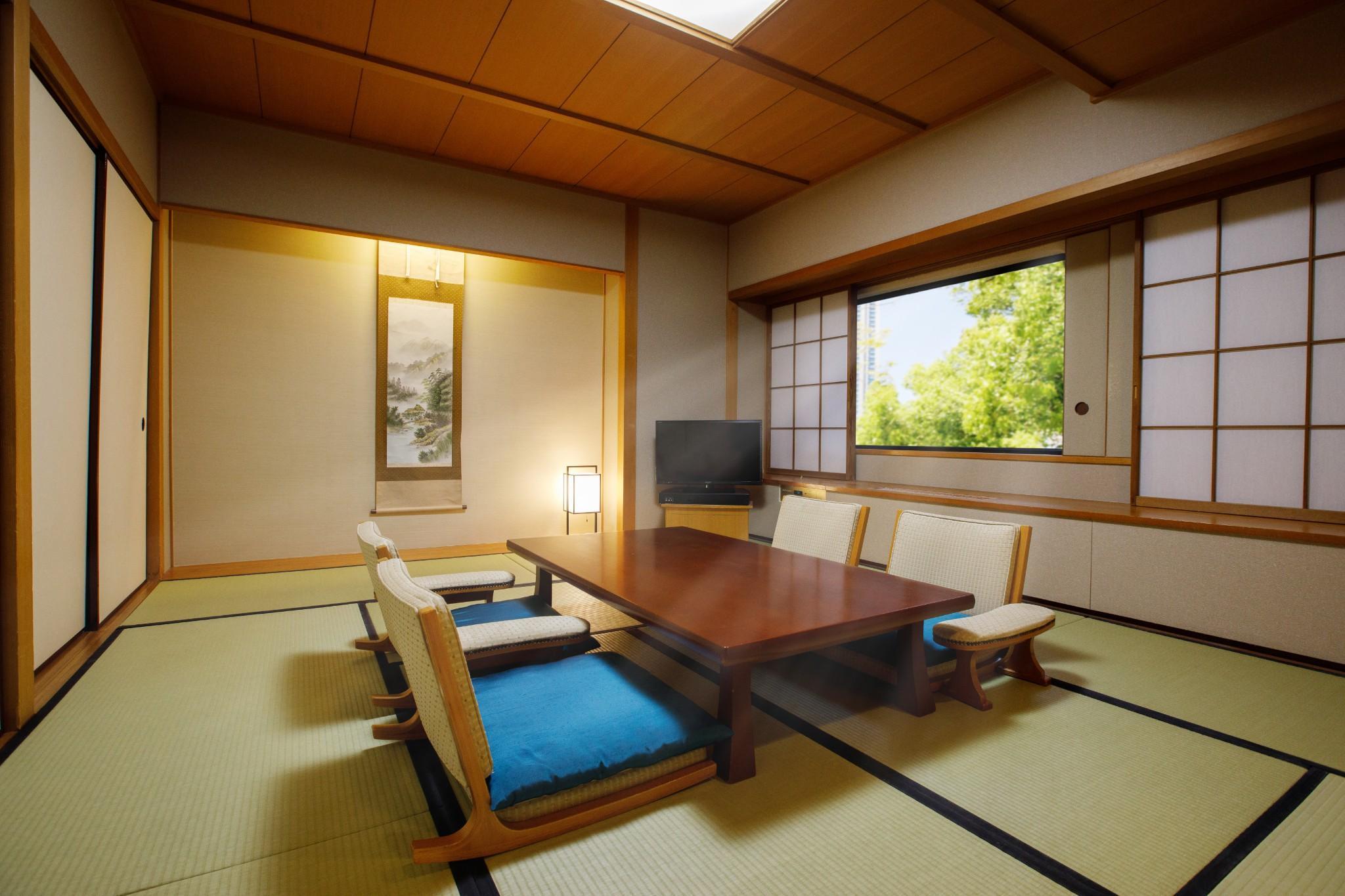 Hotel New Otani Hakata Фукуока Экстерьер фото A Japanese-style room at the hotel