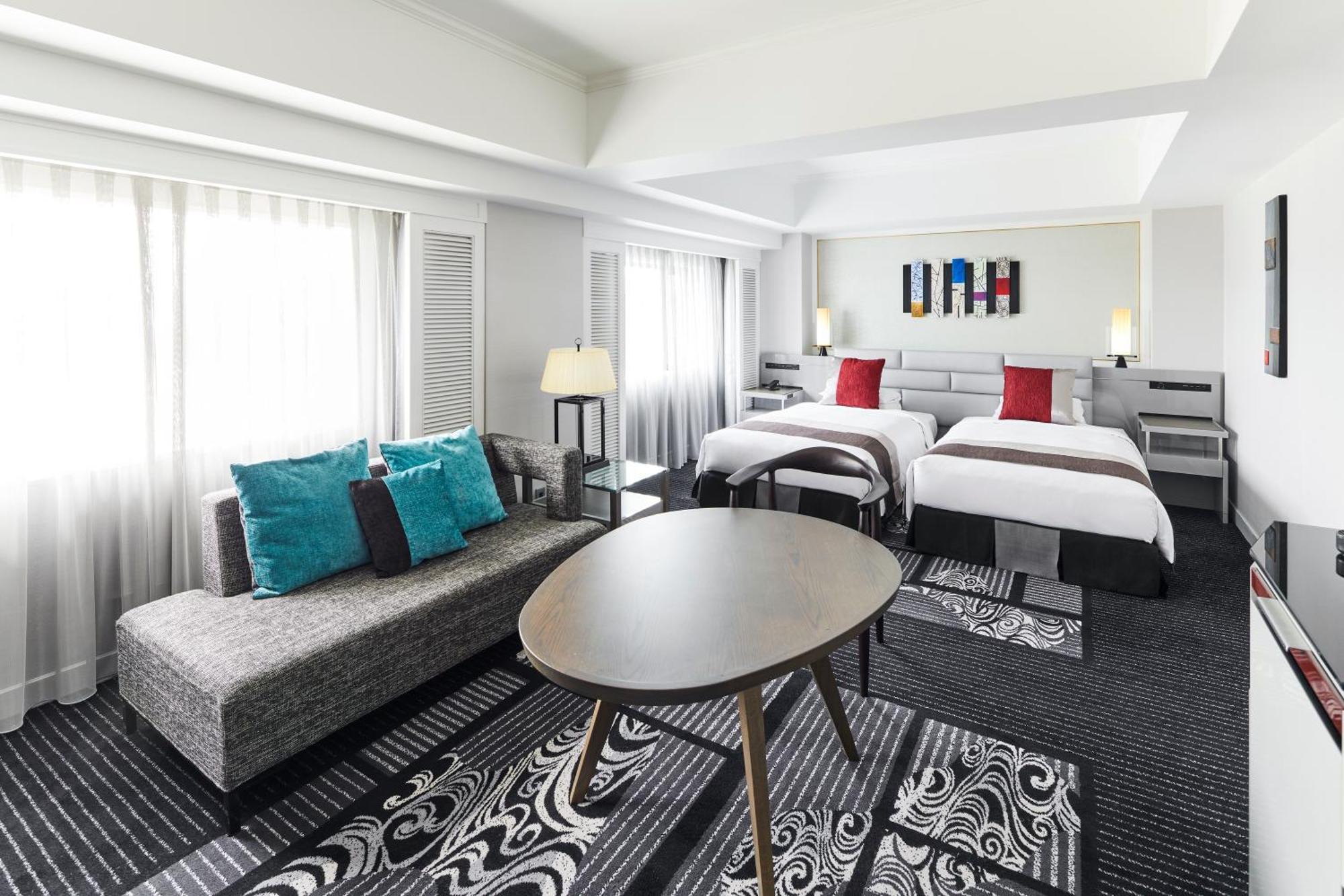 Hotel New Otani Hakata Фукуока Экстерьер фото